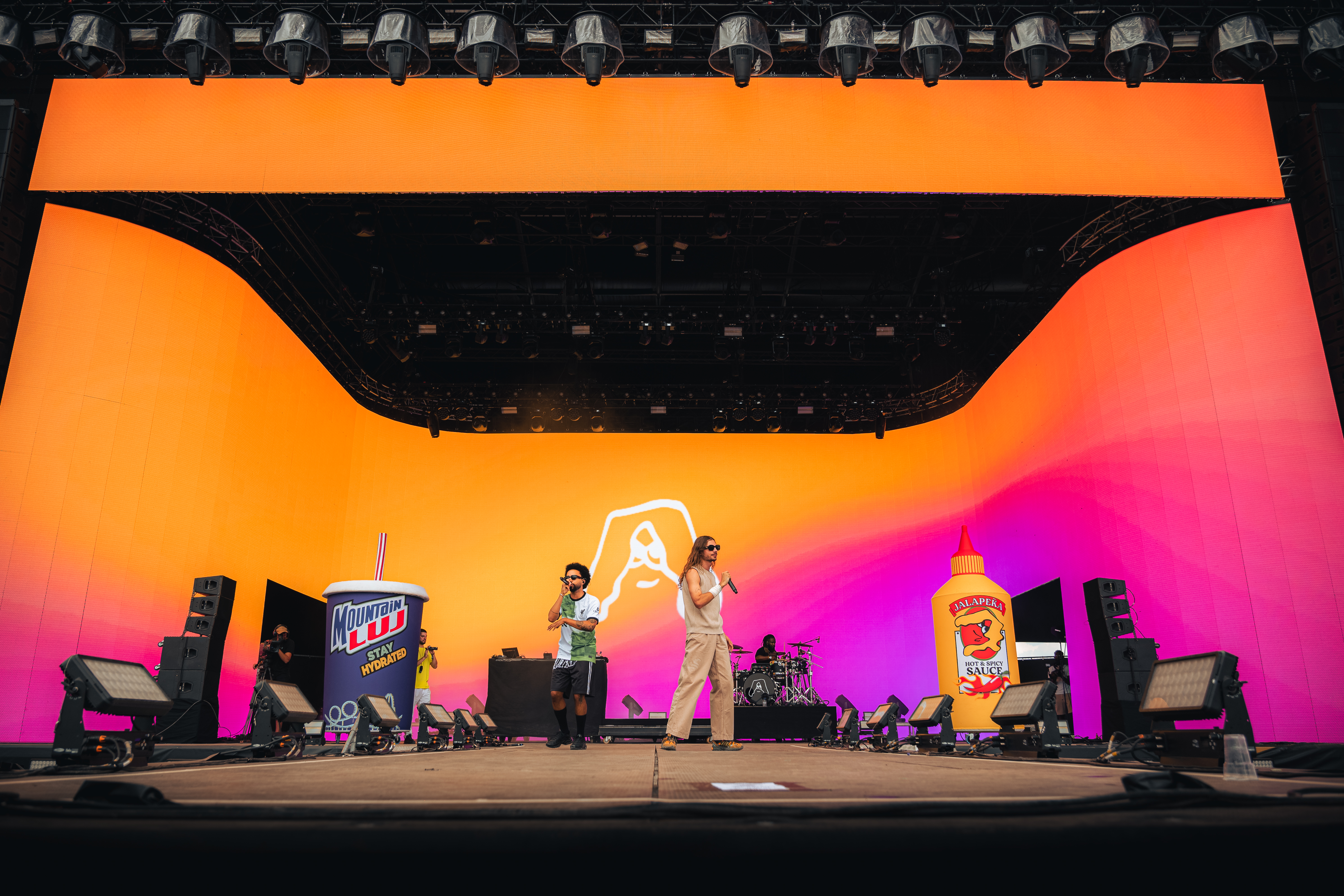 Les Ardentes 2023 stage design