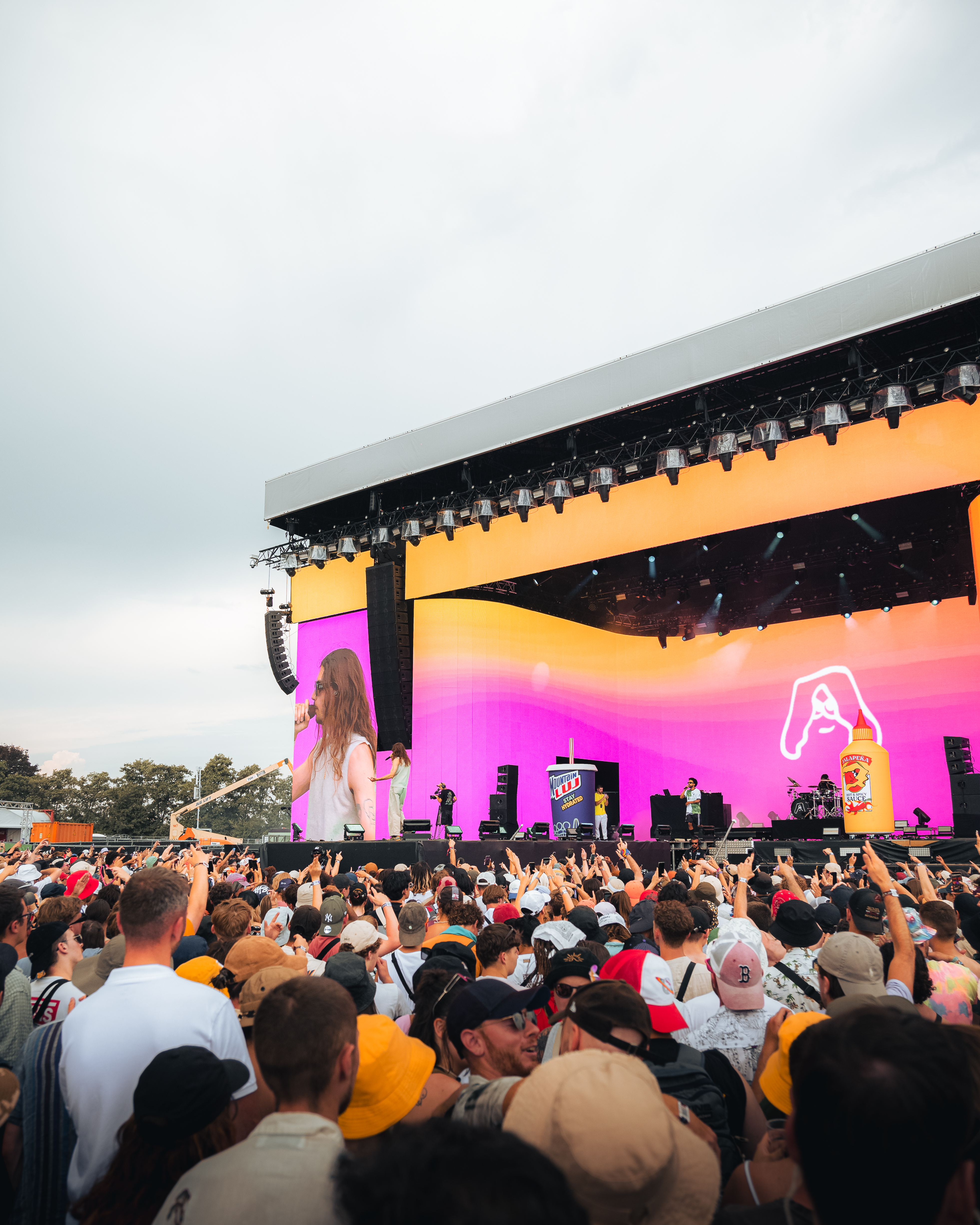 Les Ardentes 2023 stage design