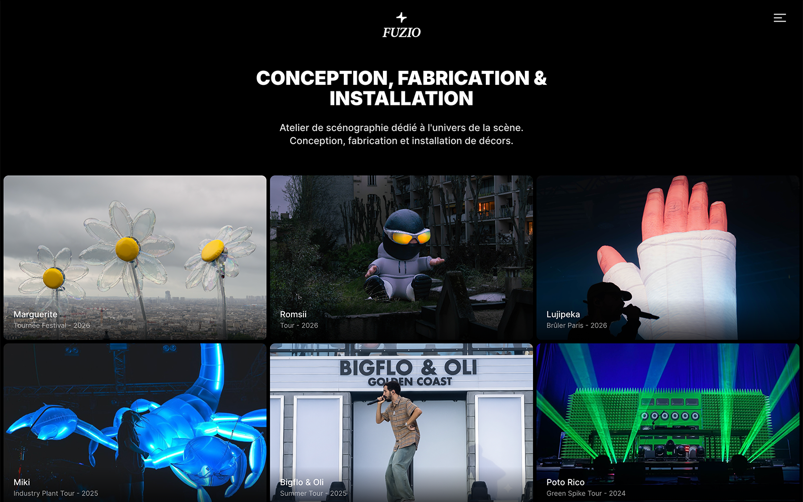 Fuzio Atelier, cover
